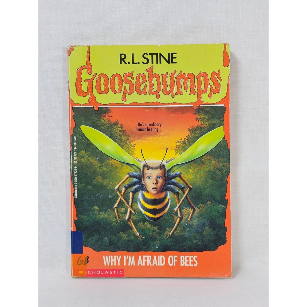 Goosebumps 17 I'm Afraid of Bees Stine 8th Edition 1994 First Original Printing